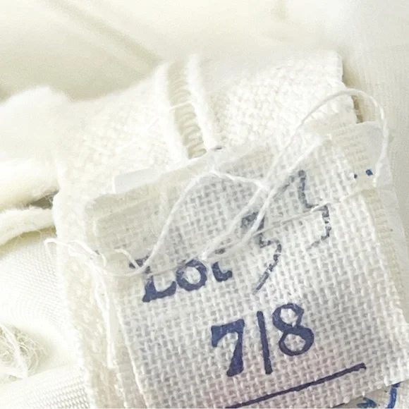 AMERICAN VINTAGE Floral Lace Trim Tie Should Straps Back Zipper Maxi Dress 7/8 - Picture 4 of 12